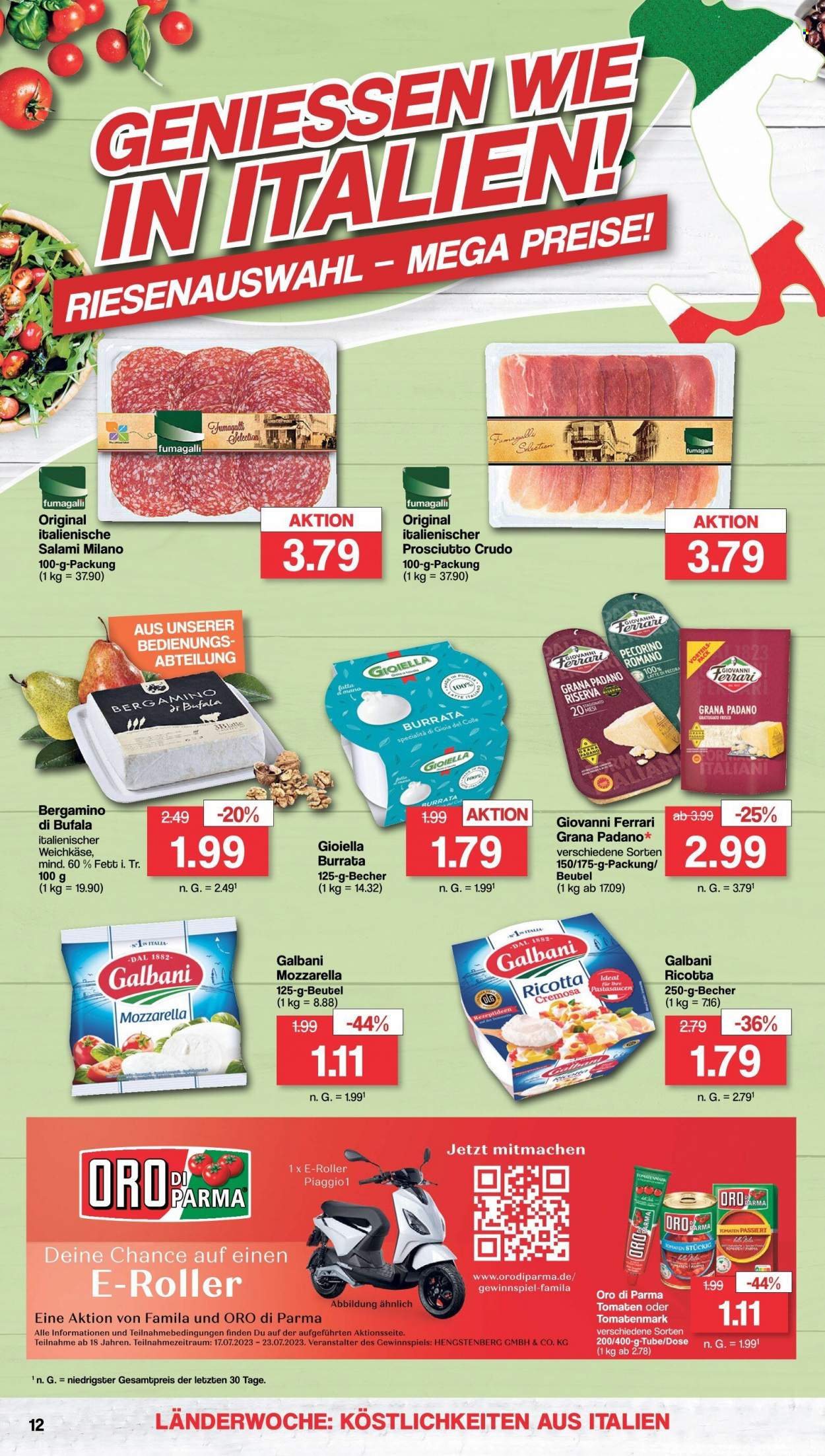 famila Prospekte  - 17.07.2023 - 22.07.2023. Seite 12
