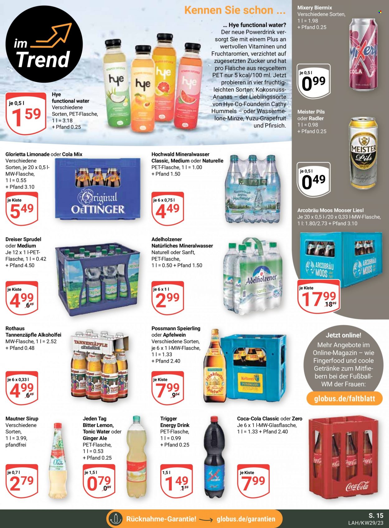 Globus Prospekte  - 17.07.2023 - 22.07.2023. Seite 22