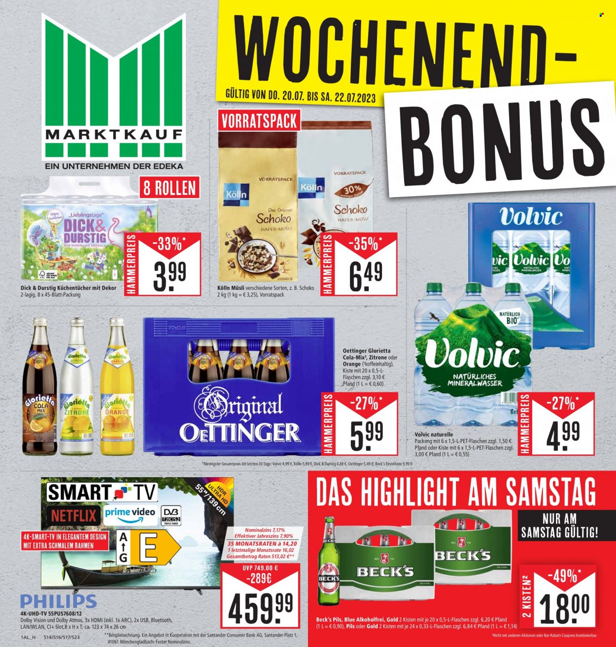 Marktkauf Prospekte  - 17.07.2023 - 22.07.2023. Seite 1
