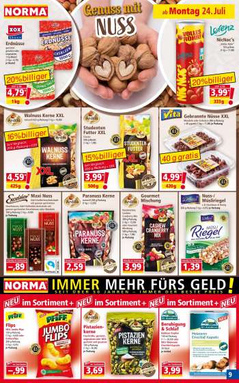 thumbnail - Excelsior Maxi Nuss Edel-Zartbitterschokolade mit ganzen gerösteten