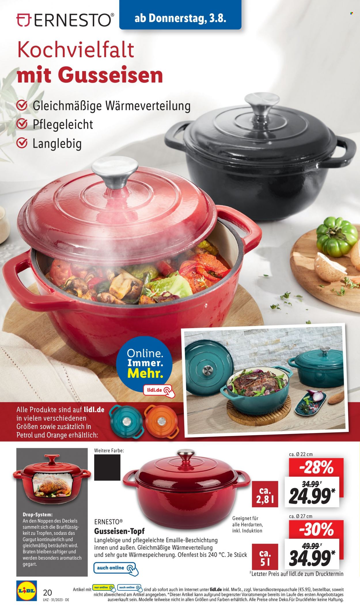 Lidl Prospekte  - 31.07.2023 - 5.08.2023. Seite 12
