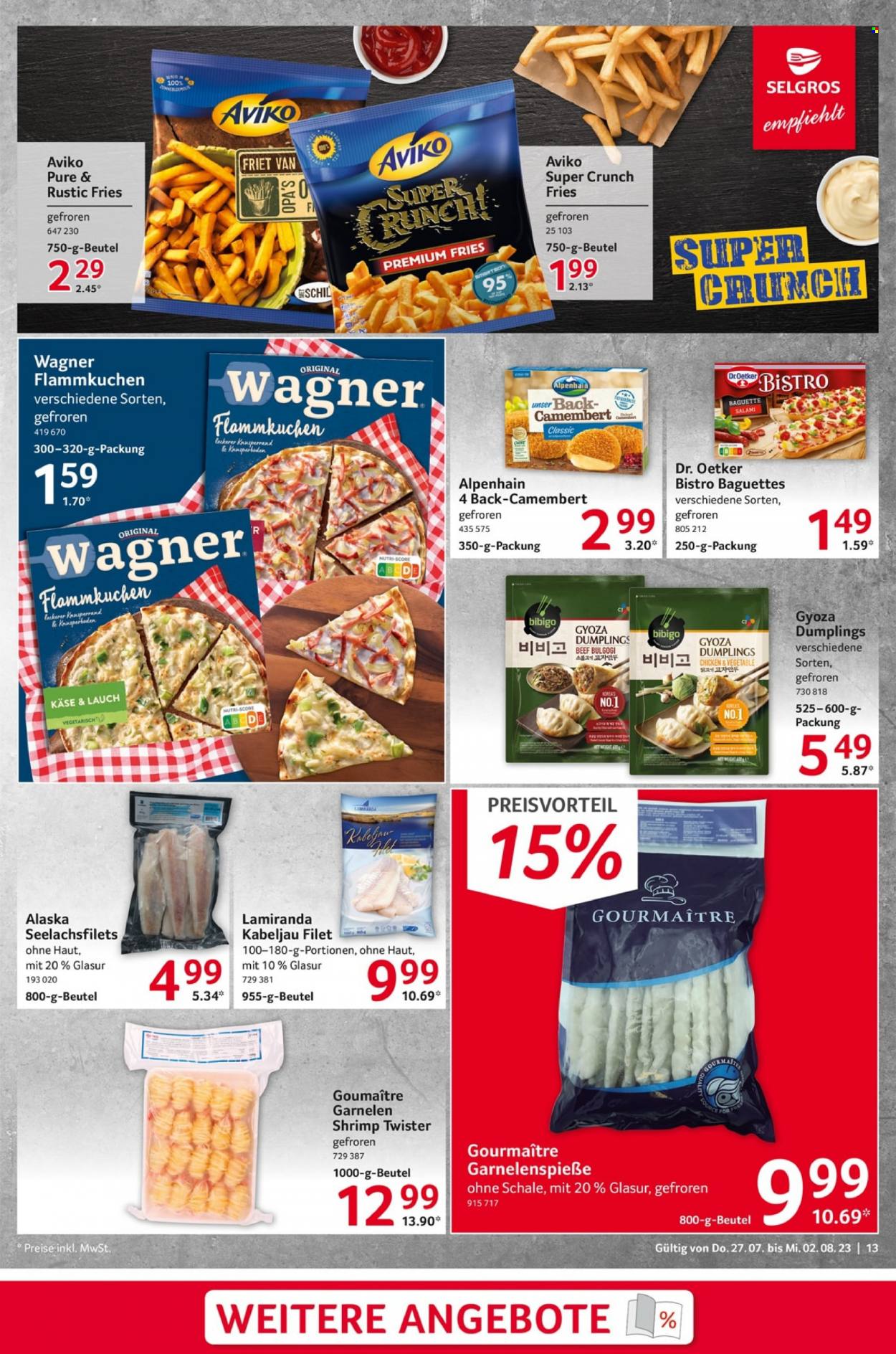 Selgros Prospekte  - 27.07.2023 - 2.08.2023. Seite 13