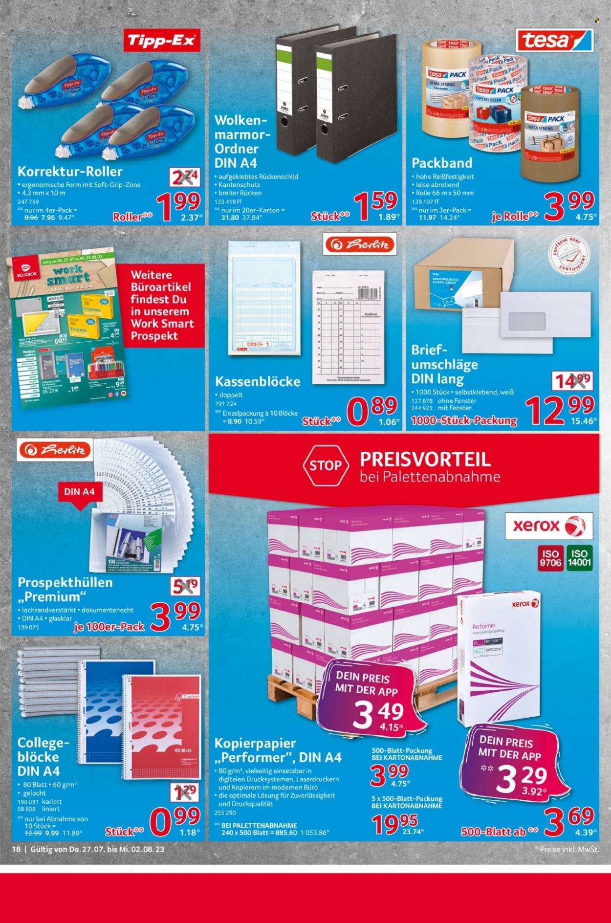 Selgros Prospekte  - 27.07.2023 - 2.08.2023. Seite 18