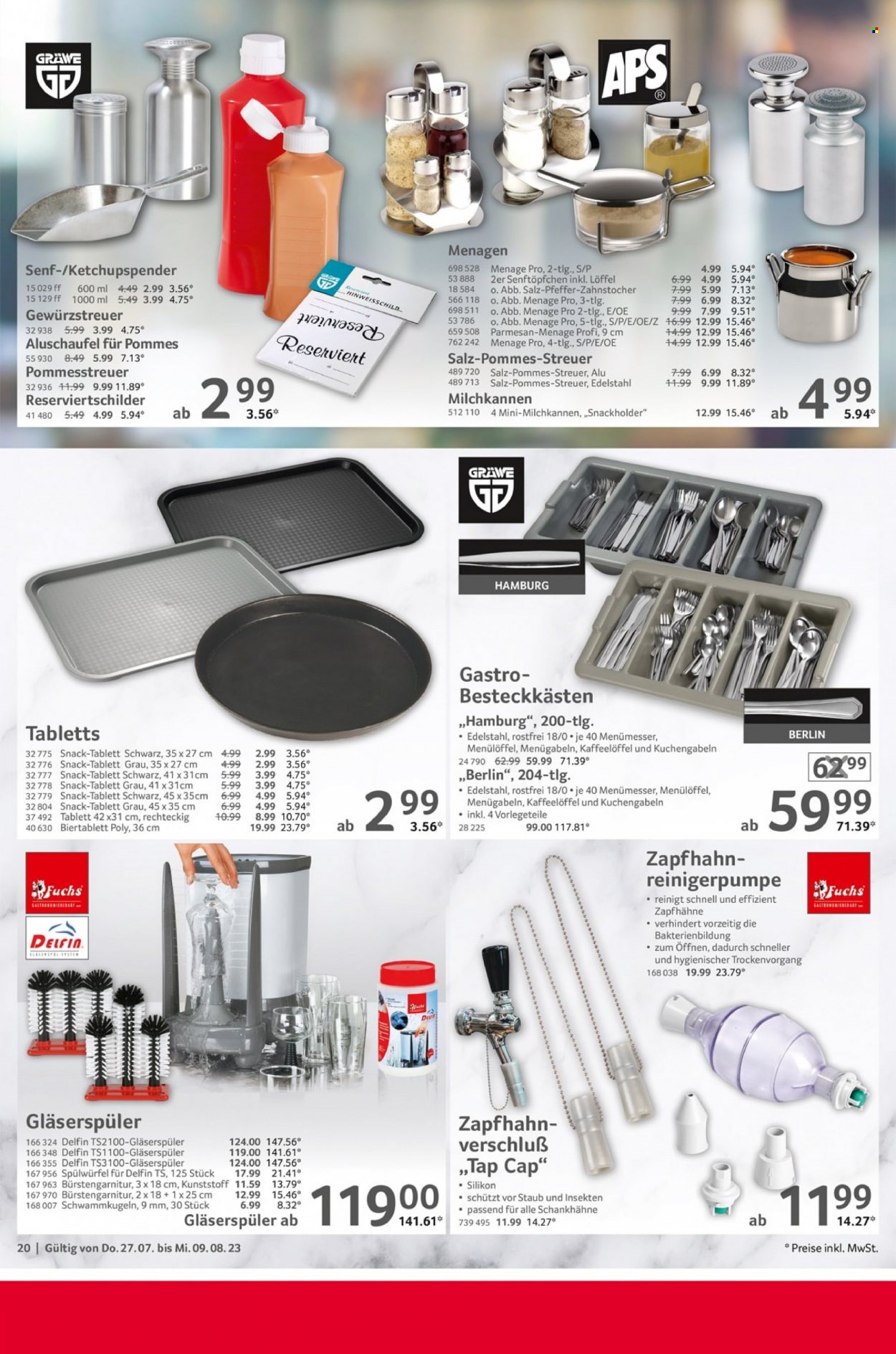 Selgros Prospekte  - 27.07.2023 - 9.08.2023. Seite 20