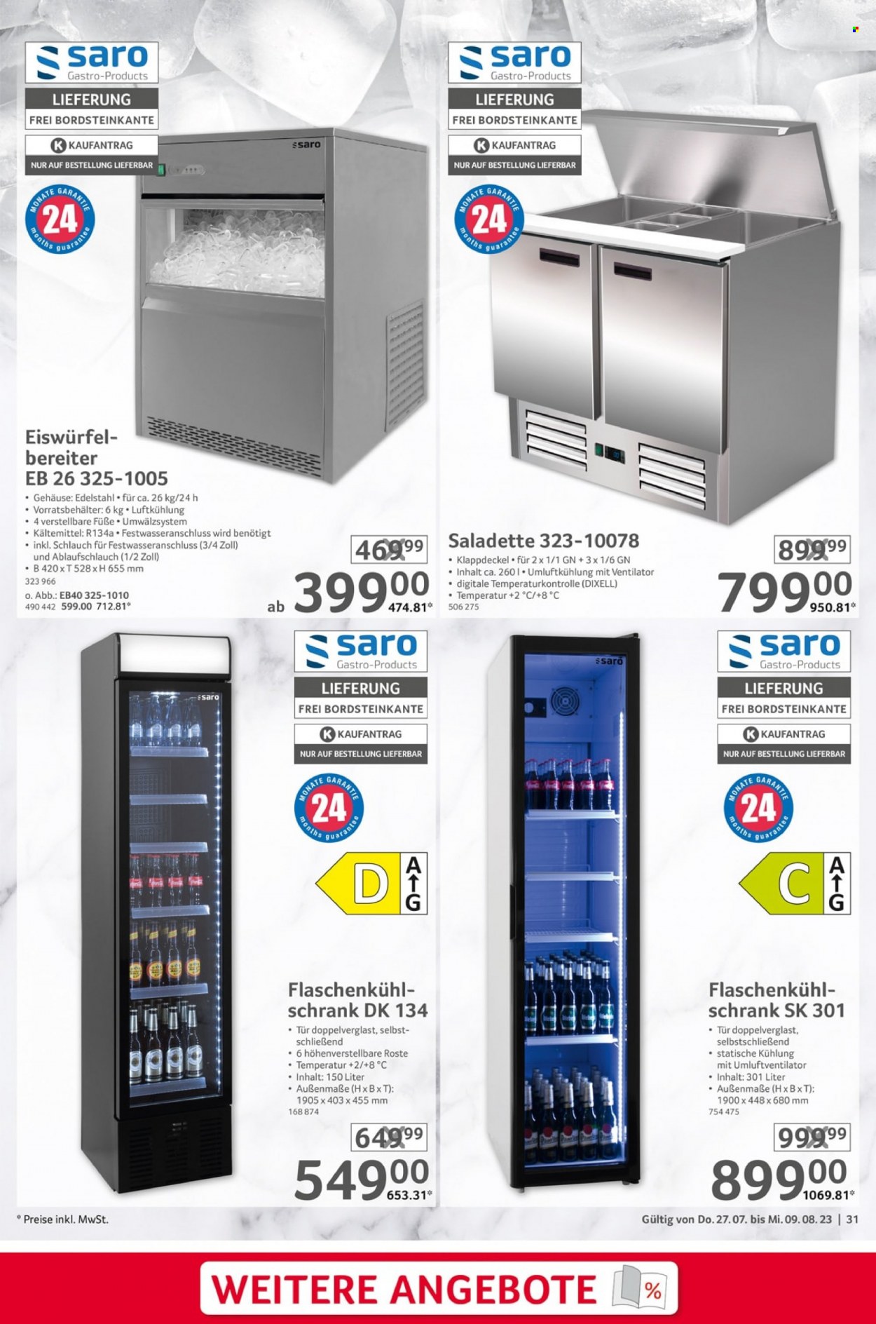 Selgros Prospekte  - 27.07.2023 - 9.08.2023. Seite 31
