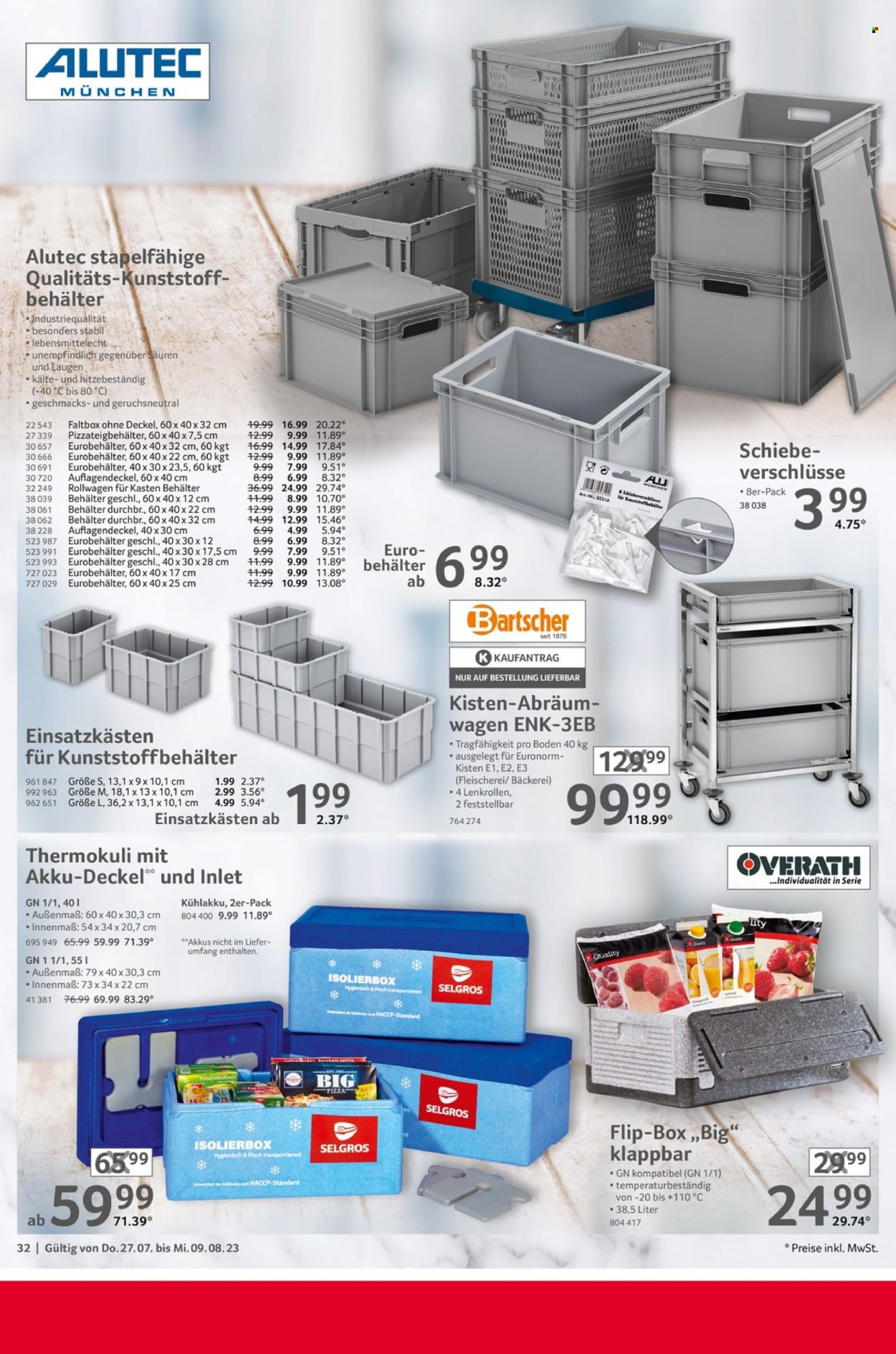 Selgros Prospekte  - 27.07.2023 - 9.08.2023. Seite 32