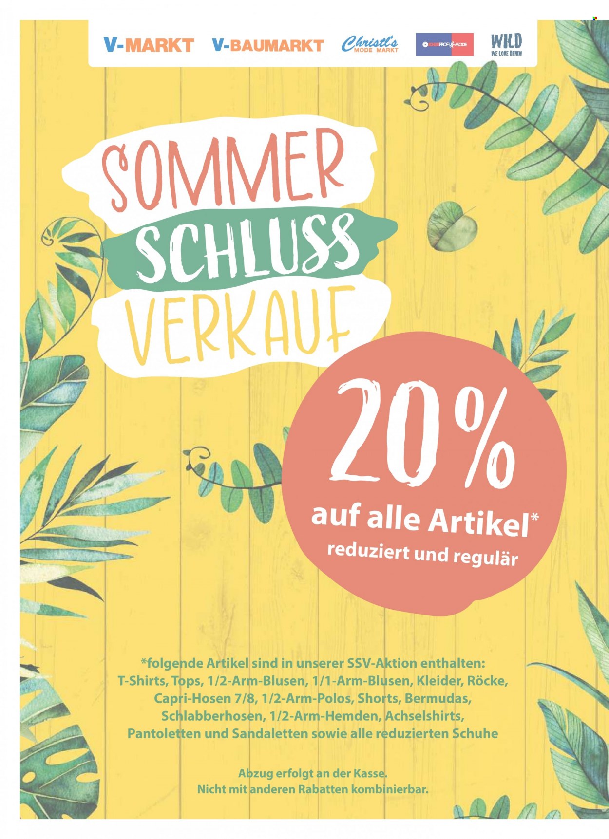 V-Markt Prospekte  - 27.07.2023 - 2.08.2023. Seite 20