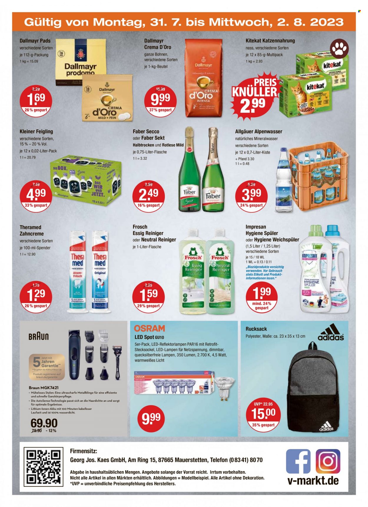 V-Markt Prospekte  - 27.07.2023 - 2.08.2023. Seite 24