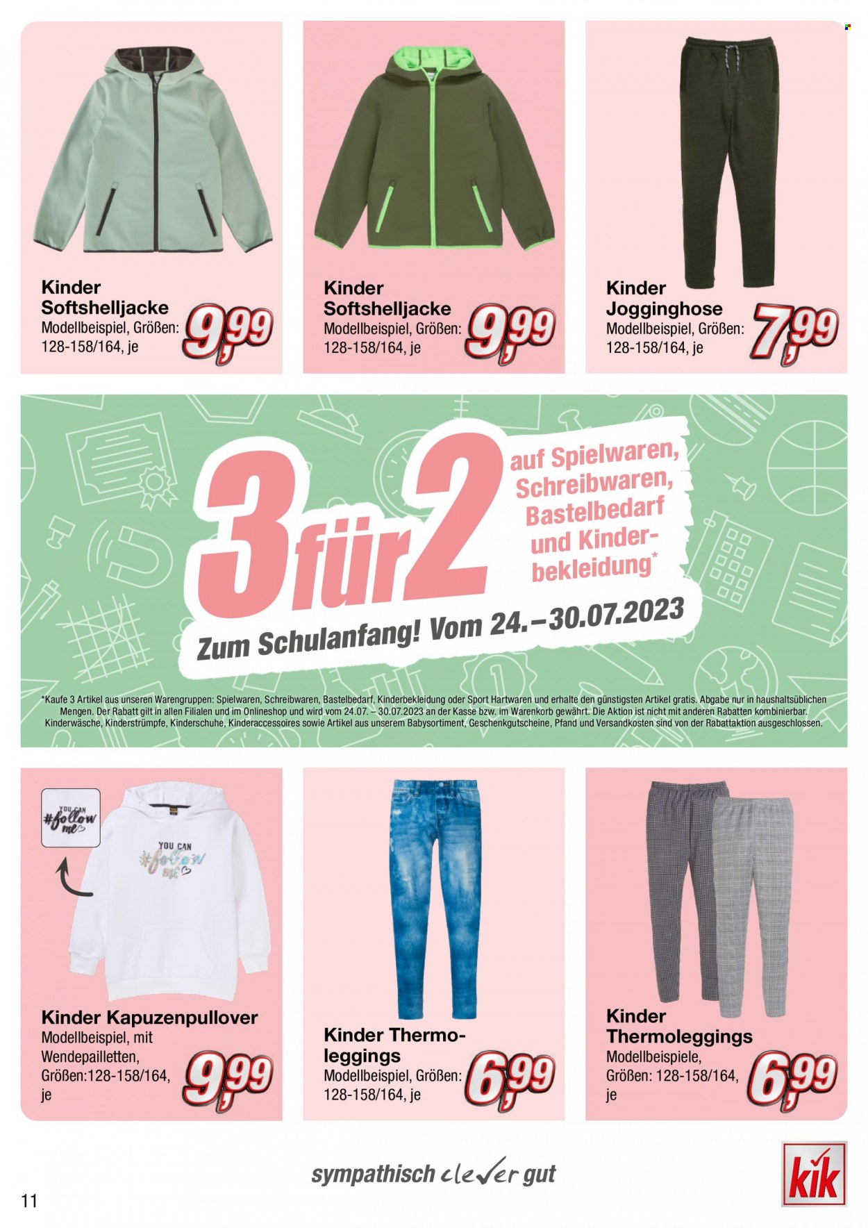 Kik Prospekte  - 21.07.2023 - 3.09.2023. Seite 11