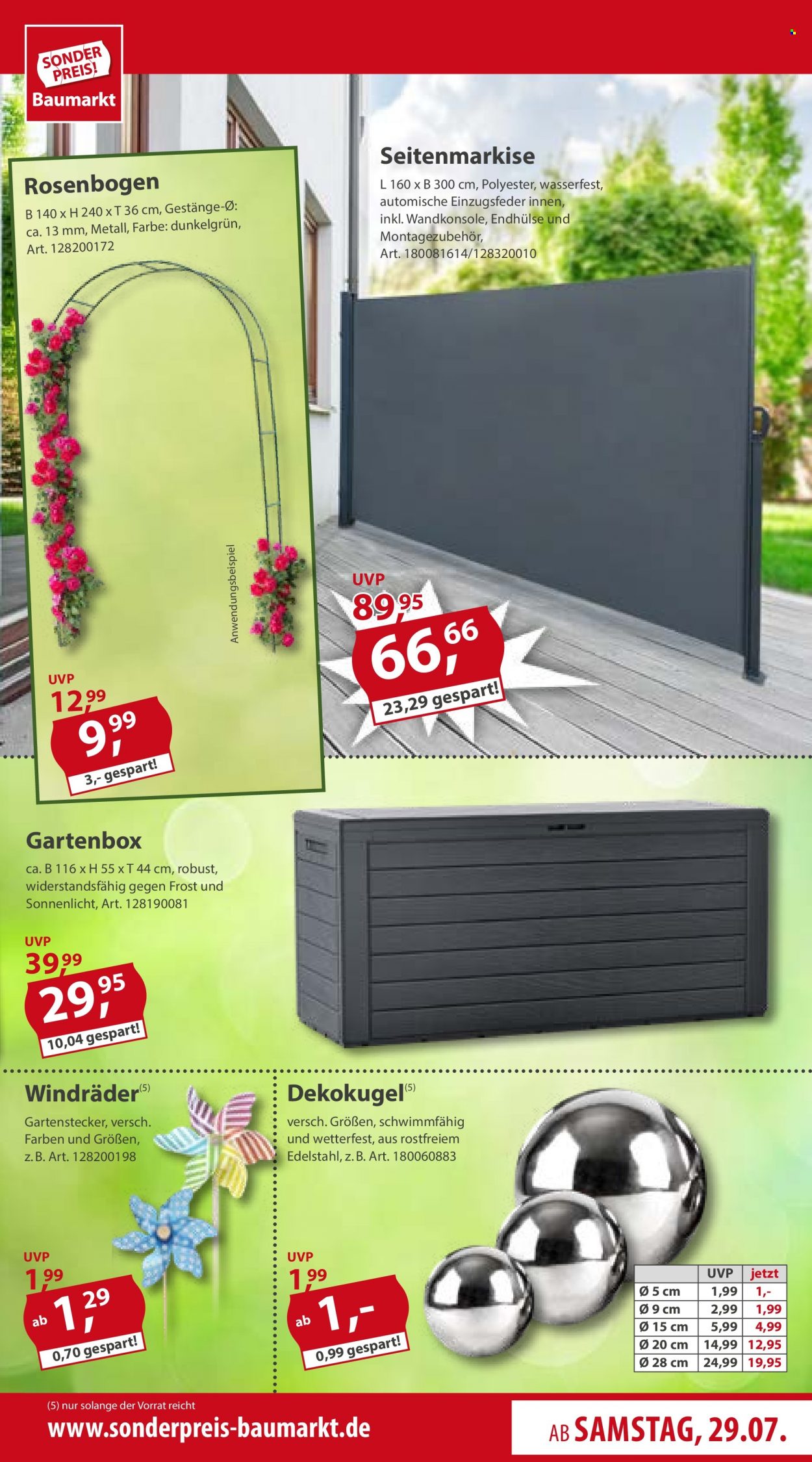 Sonderpreis-Baumarkt Prospekte  - 29.07.2023 - 4.08.2023. Seite 3
