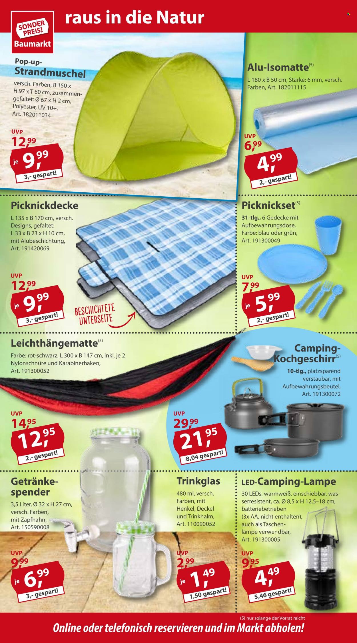 Sonderpreis-Baumarkt Prospekte  - 29.07.2023 - 4.08.2023. Seite 4