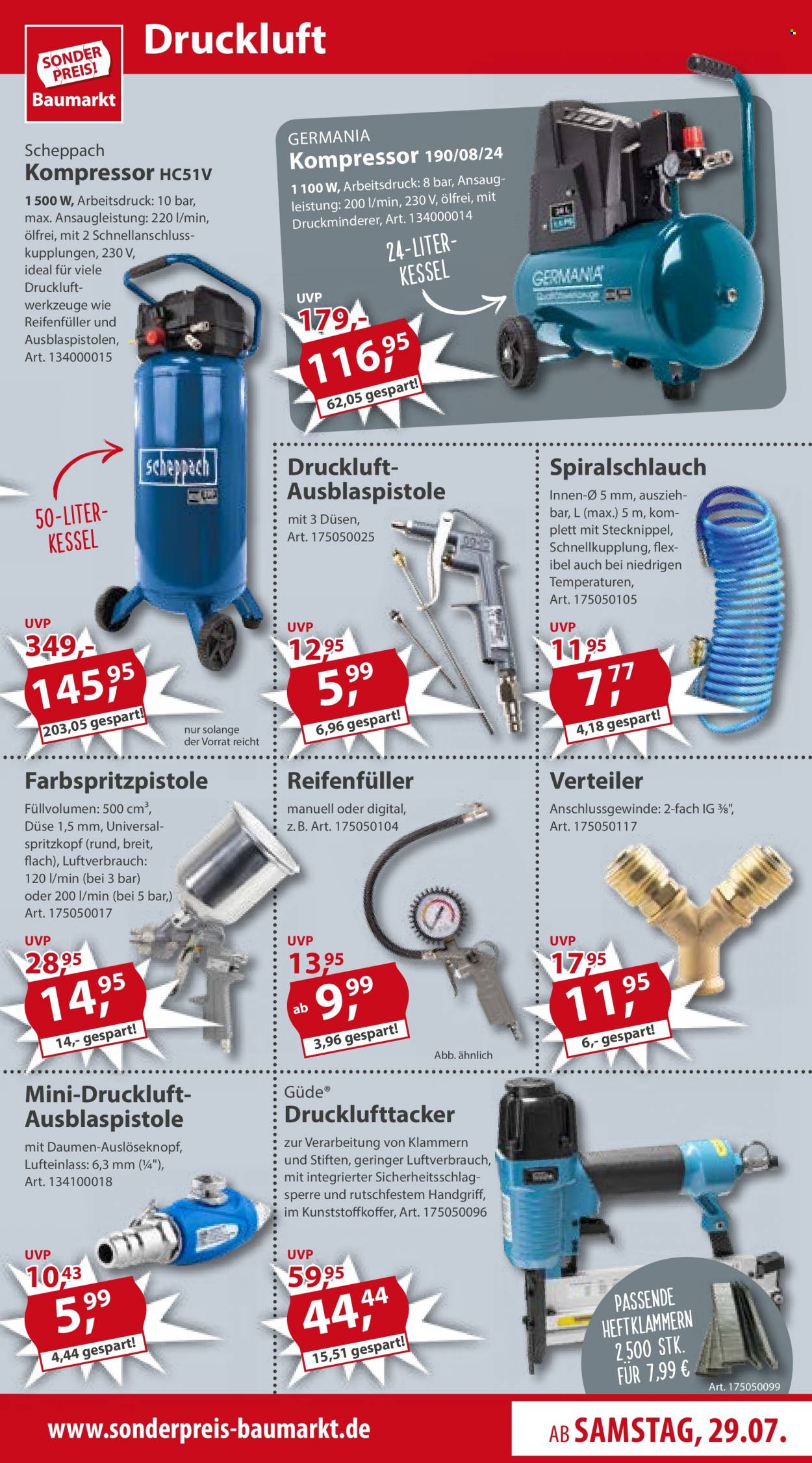 Sonderpreis-Baumarkt Prospekte  - 29.07.2023 - 4.08.2023. Seite 11