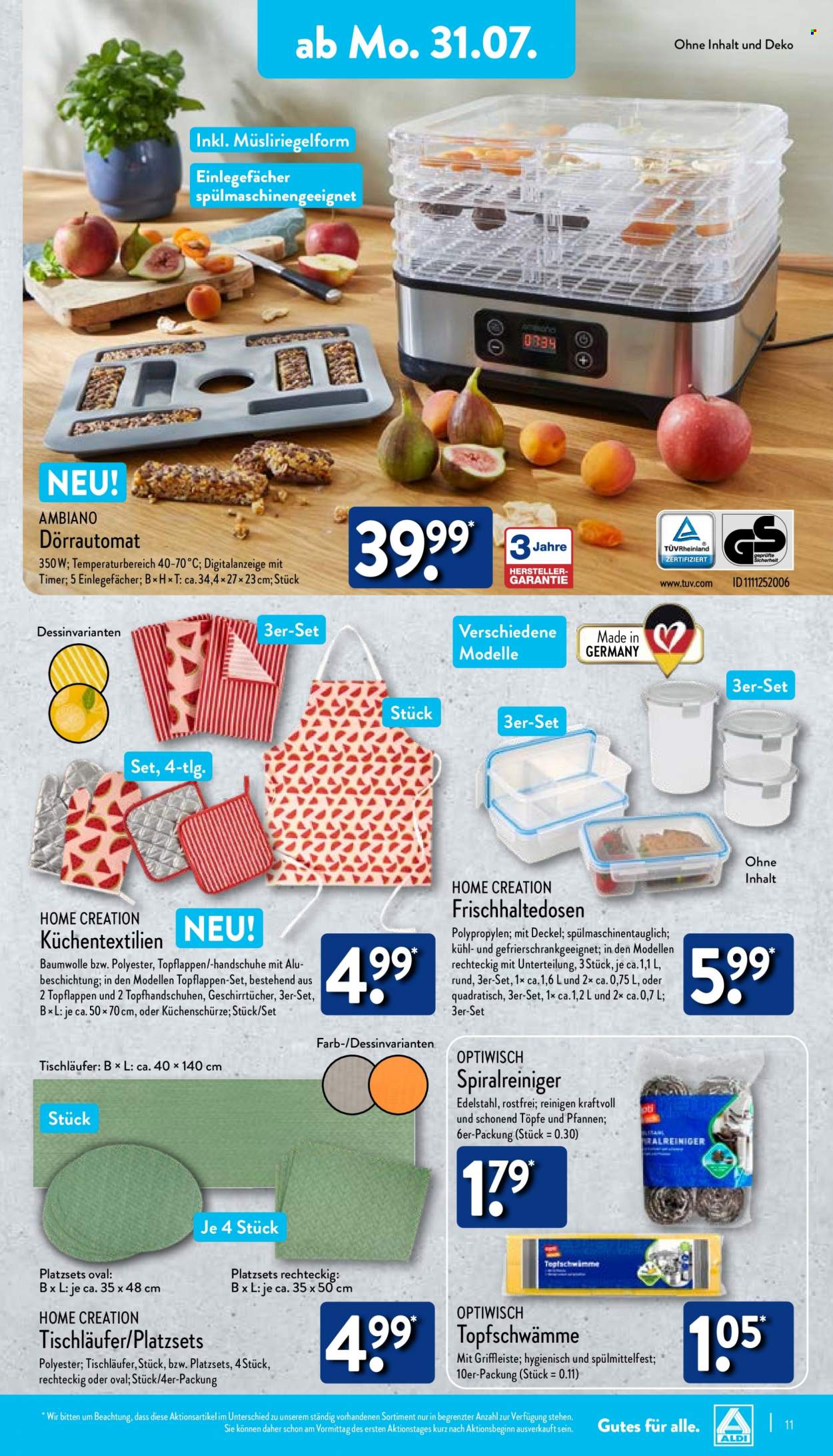 ALDI Nord Prospekte  - 31.07.2023 - 5.08.2023. Seite 11