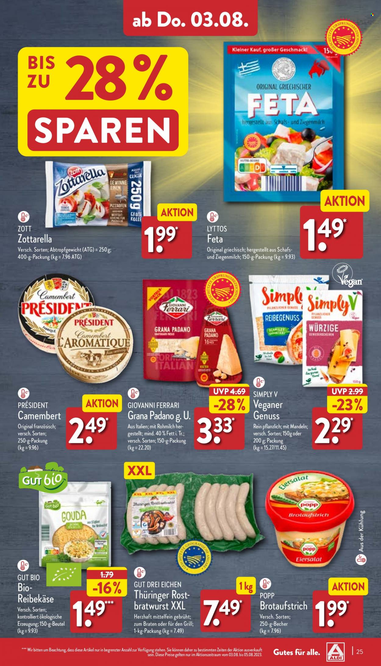 ALDI Nord Prospekte  - 31.07.2023 - 5.08.2023. Seite 25