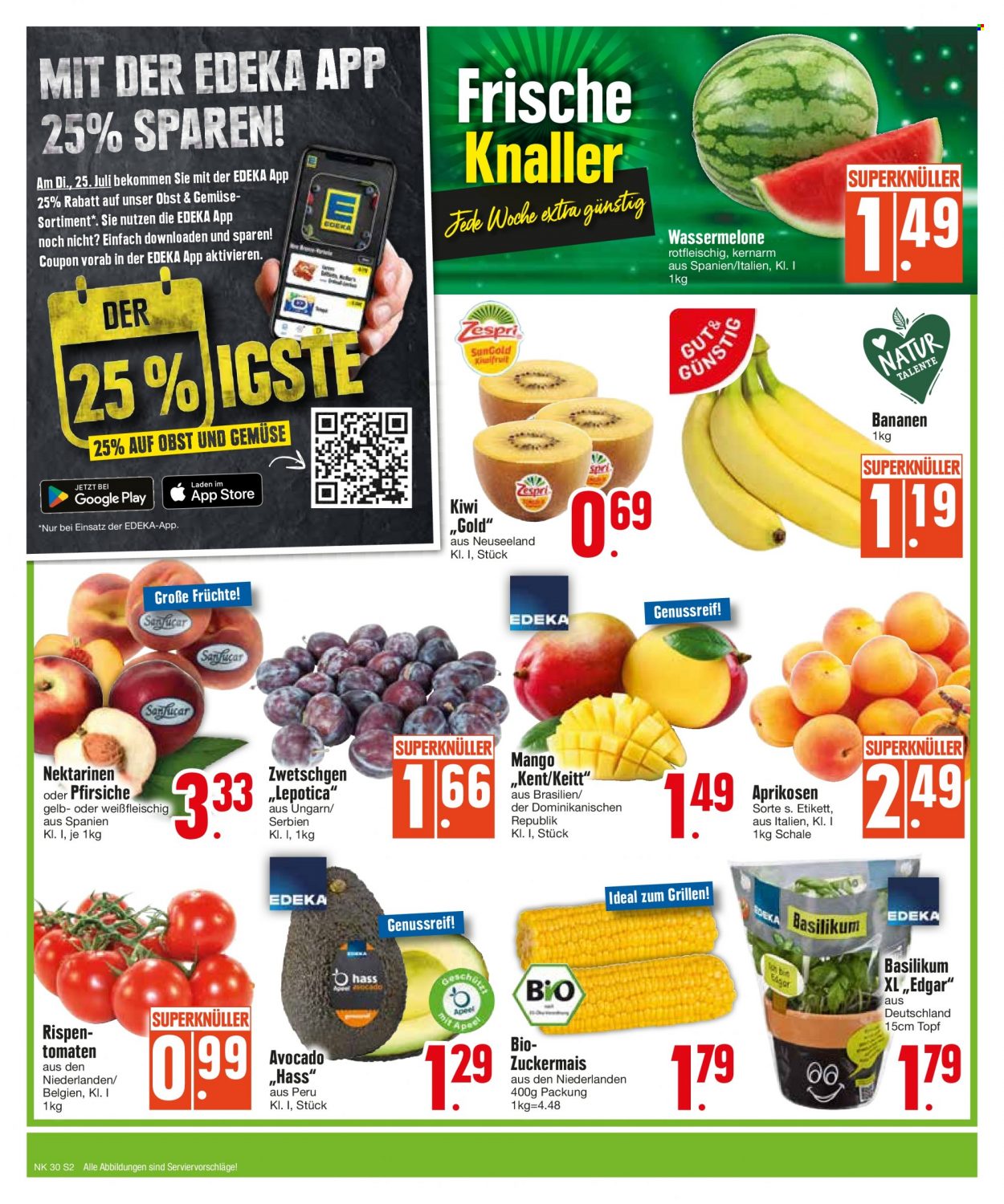Edeka Prospekte  - 24.07.2023 - 29.07.2023. Seite 2