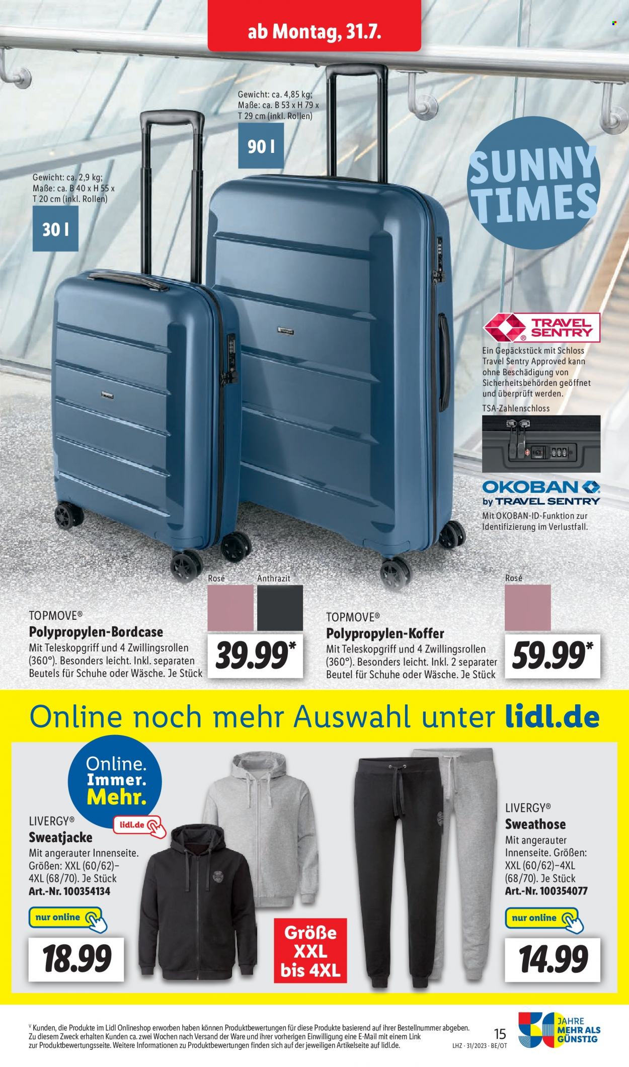 Lidl Prospekte  - 31.07.2023 - 5.08.2023. Seite 17