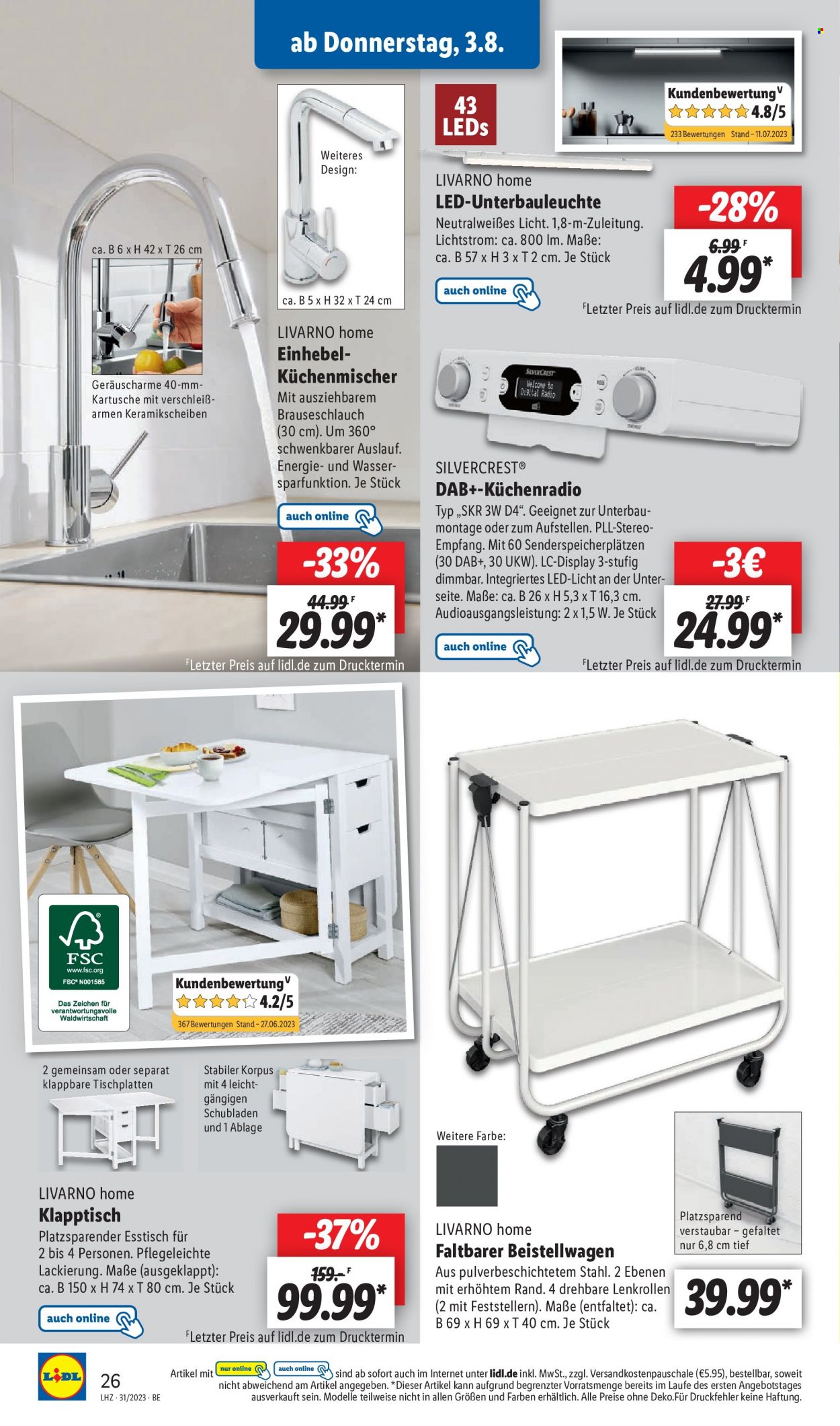 Lidl Prospekte  - 31.07.2023 - 5.08.2023. Seite 30