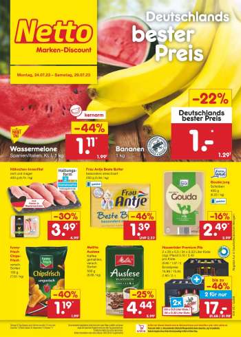 Prospekte Netto Marken-Discount - 24.07.2023 - 29.07.2023.