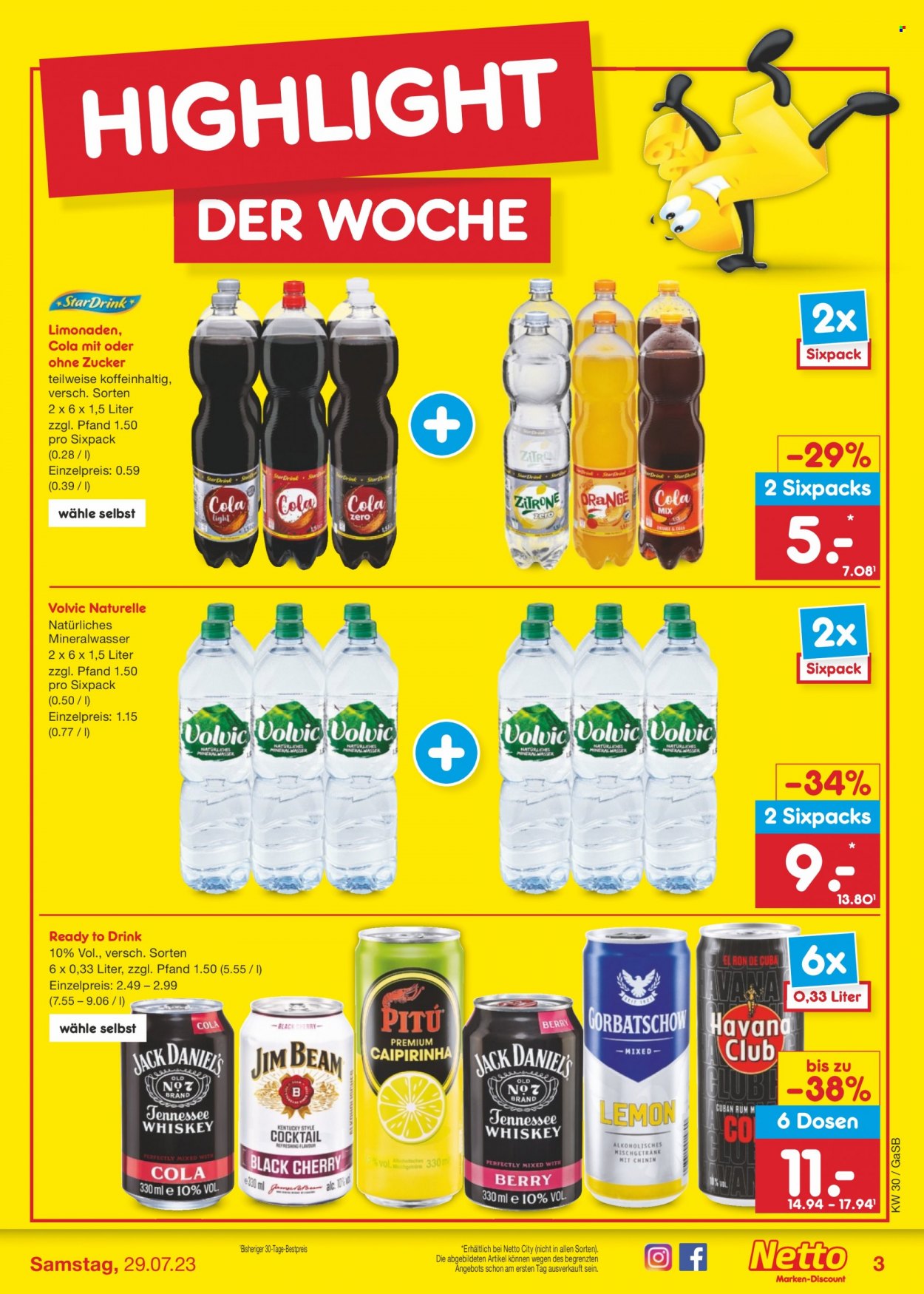 Netto Marken-Discount Prospekte  - 24.07.2023 - 29.07.2023. Seite 3