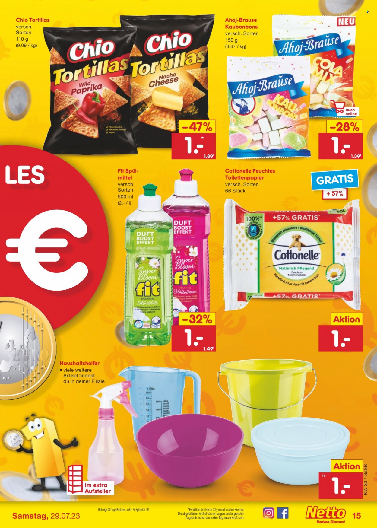 Netto Marken-Discount Prospekte  - 24.07.2023 - 29.07.2023. Seite 15
