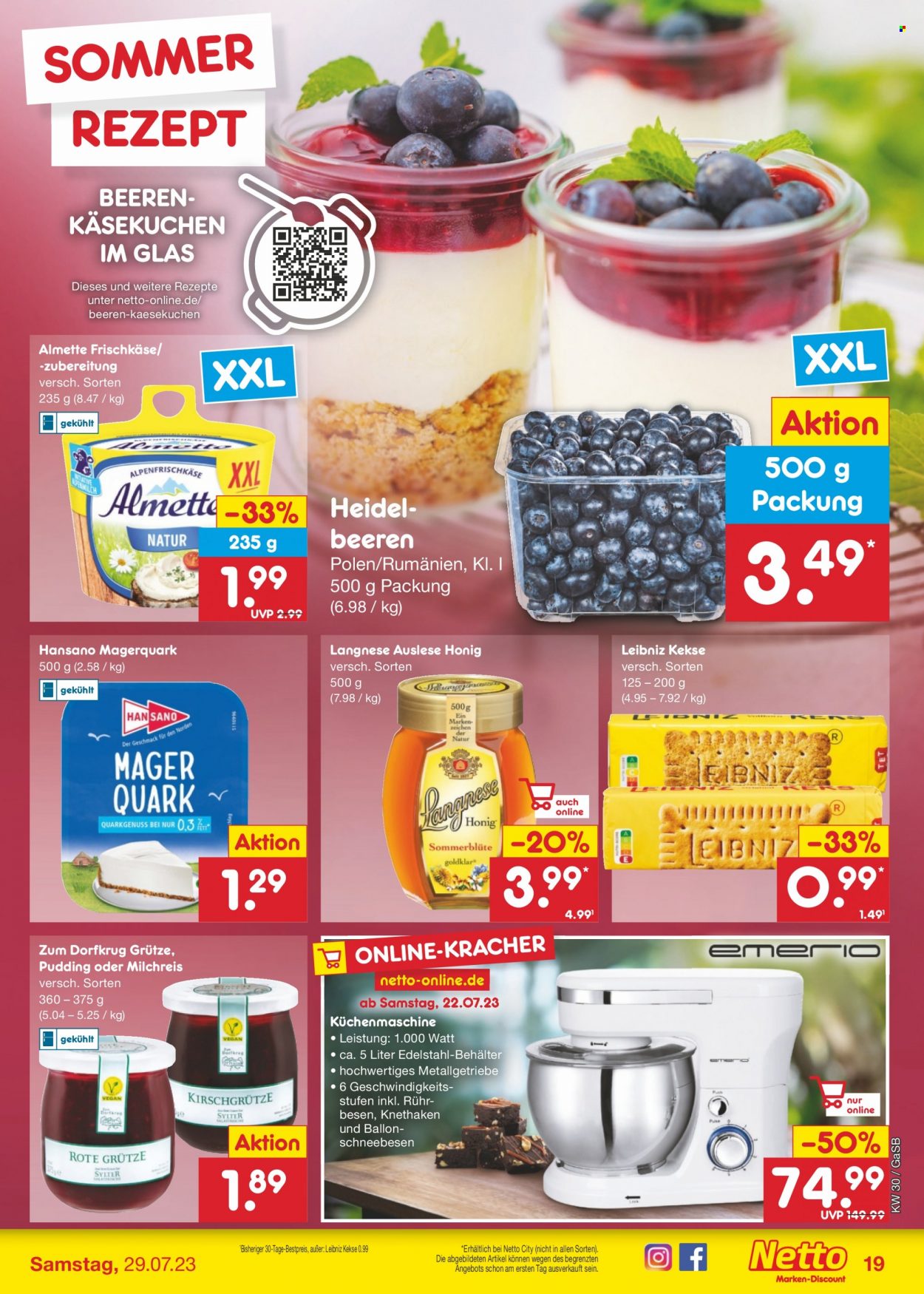 Netto Marken-Discount Prospekte  - 24.07.2023 - 29.07.2023. Seite 19