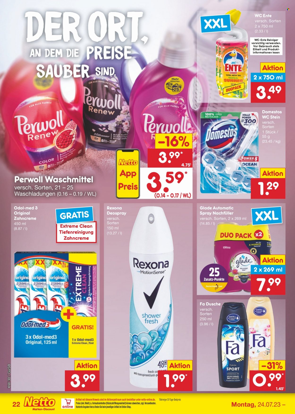 Netto Marken-Discount Prospekte  - 24.07.2023 - 29.07.2023. Seite 22