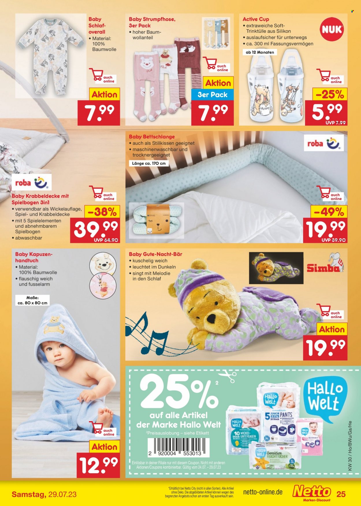 Netto Marken-Discount Prospekte  - 24.07.2023 - 29.07.2023. Seite 25