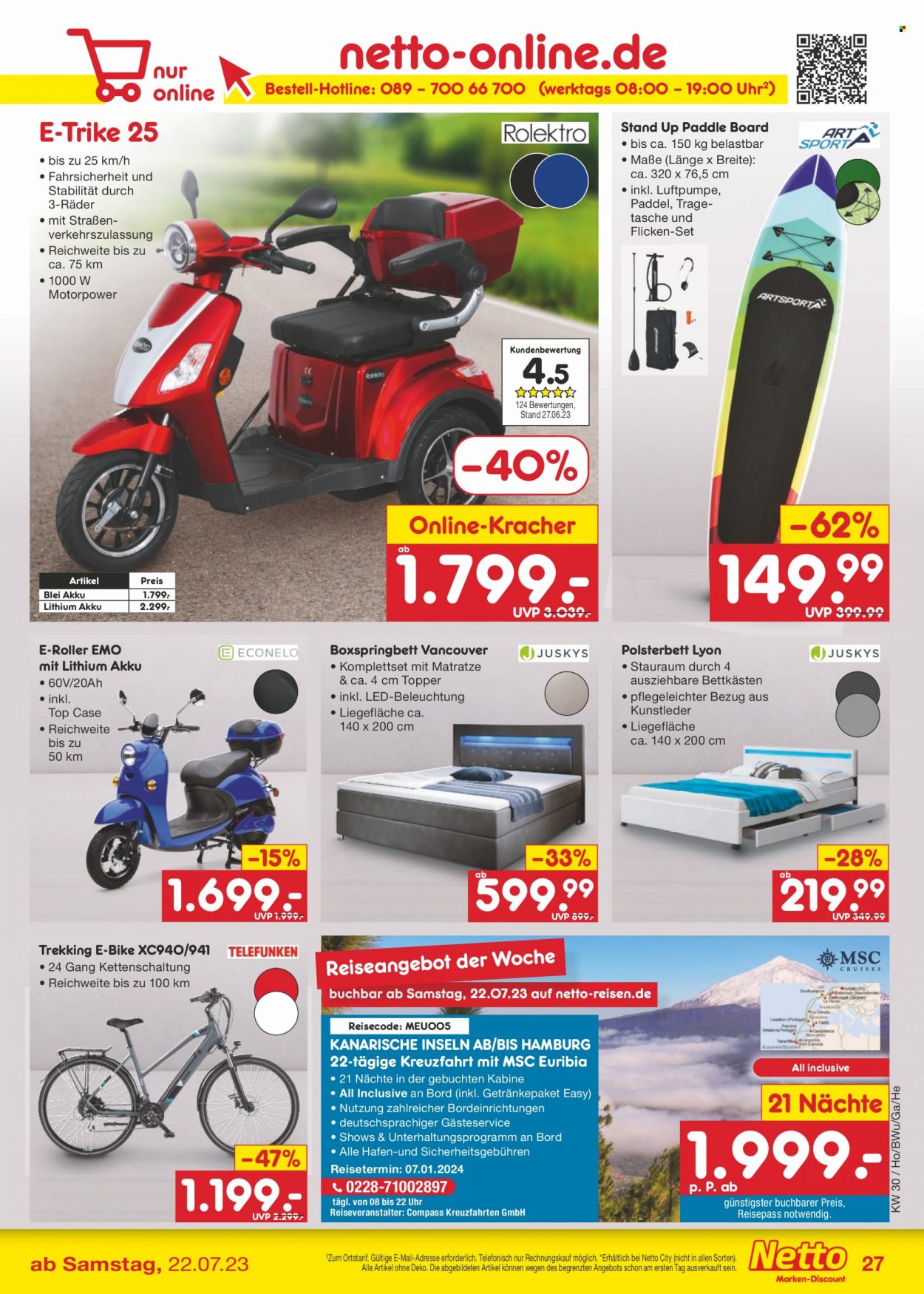 Netto Marken-Discount Prospekte  - 24.07.2023 - 29.07.2023. Seite 27