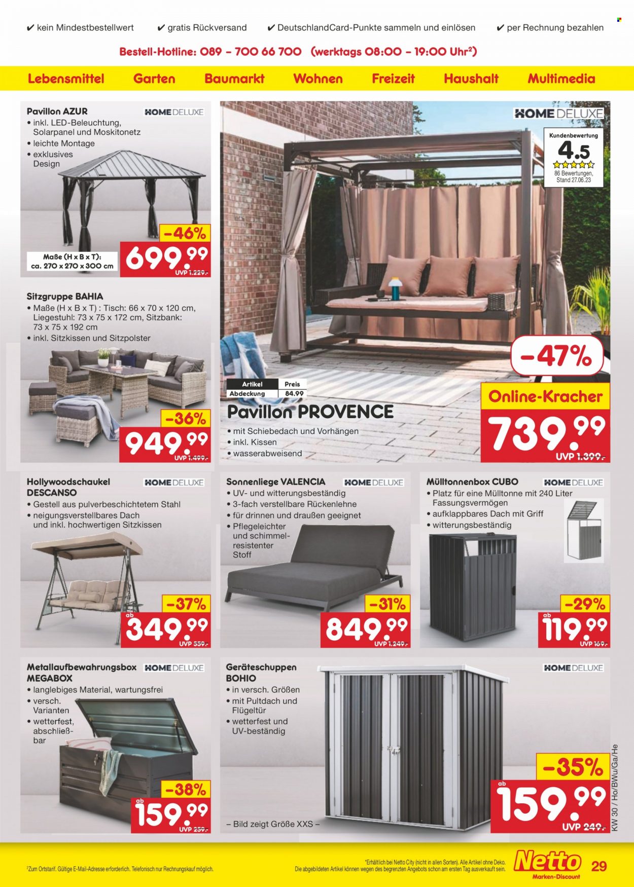 Netto Marken-Discount Prospekte  - 24.07.2023 - 29.07.2023. Seite 29