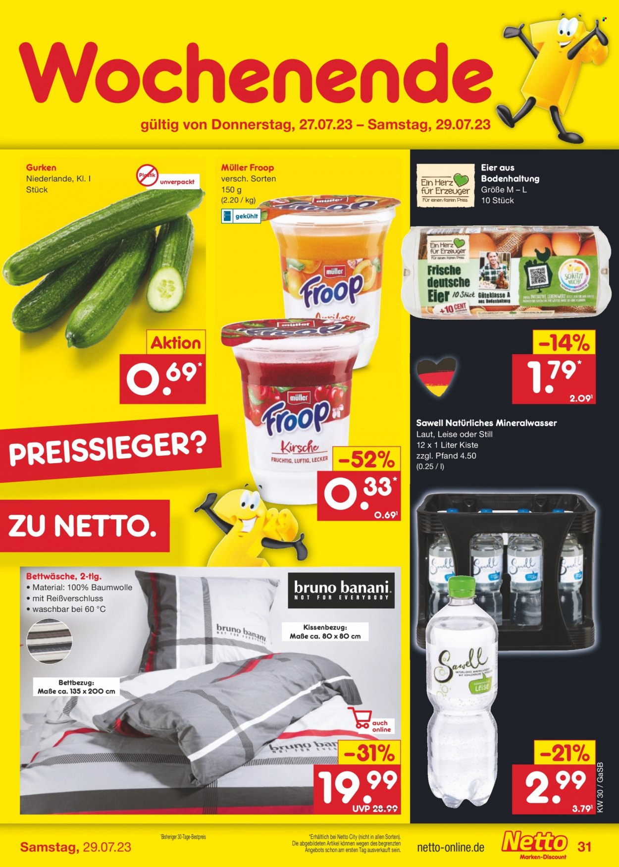 Netto Marken-Discount Prospekte  - 24.07.2023 - 29.07.2023. Seite 31