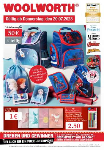 Prospekte Woolworth - 20.07.2023 - 26.07.2023.