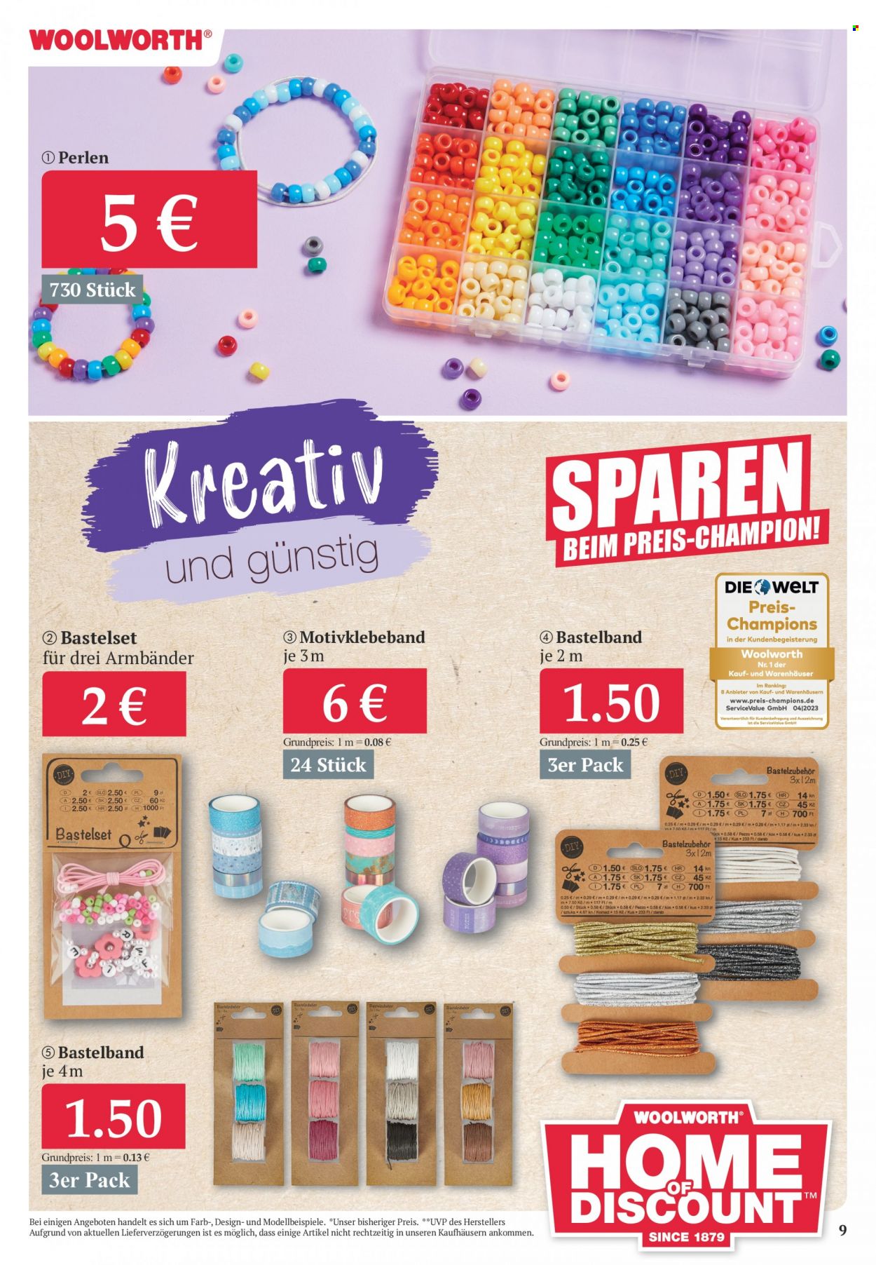 Woolworth Prospekte  - 20.07.2023 - 3.08.2023. Seite 9