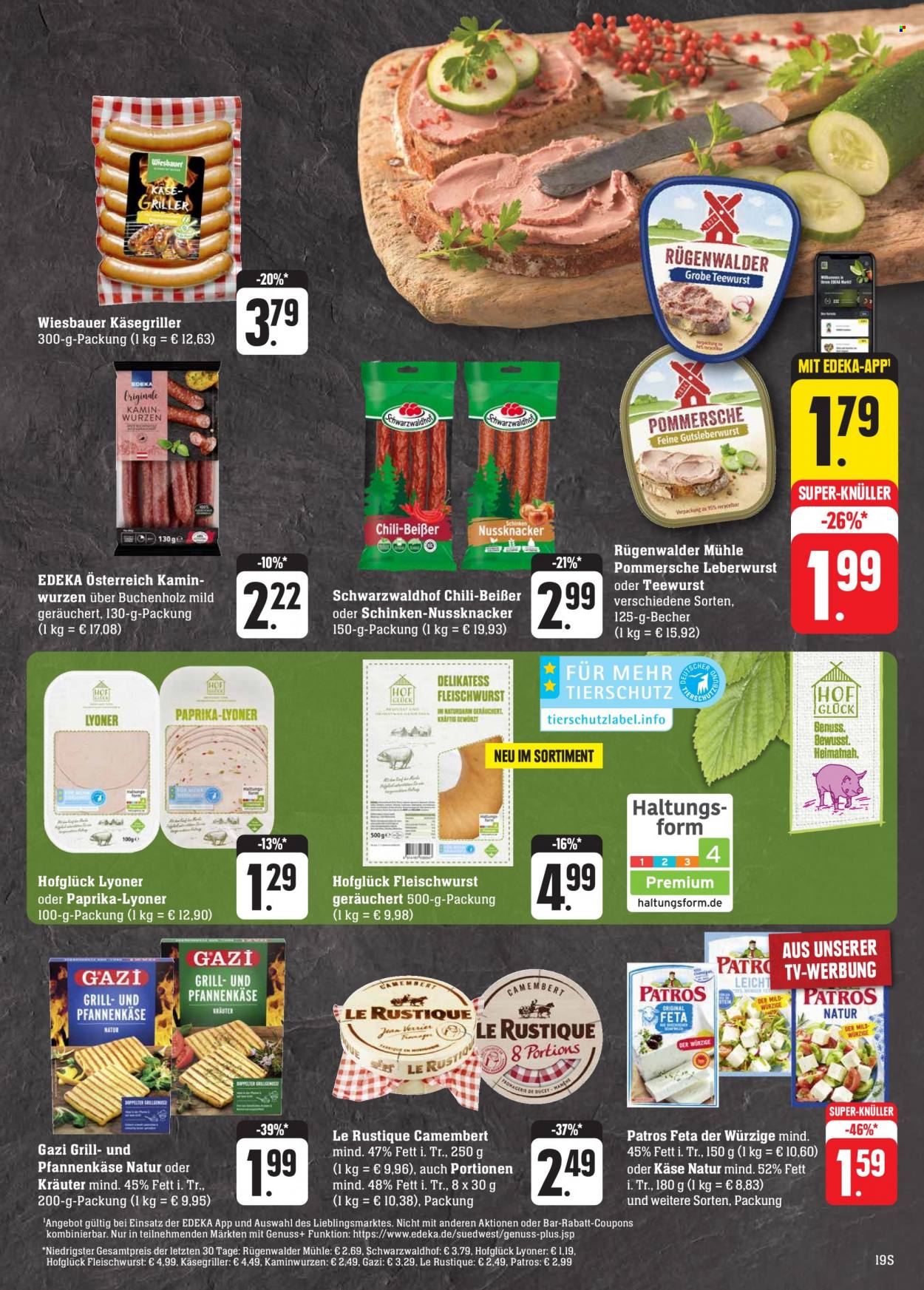 Edeka Prospekte  - 24.07.2023 - 29.07.2023. Seite 19