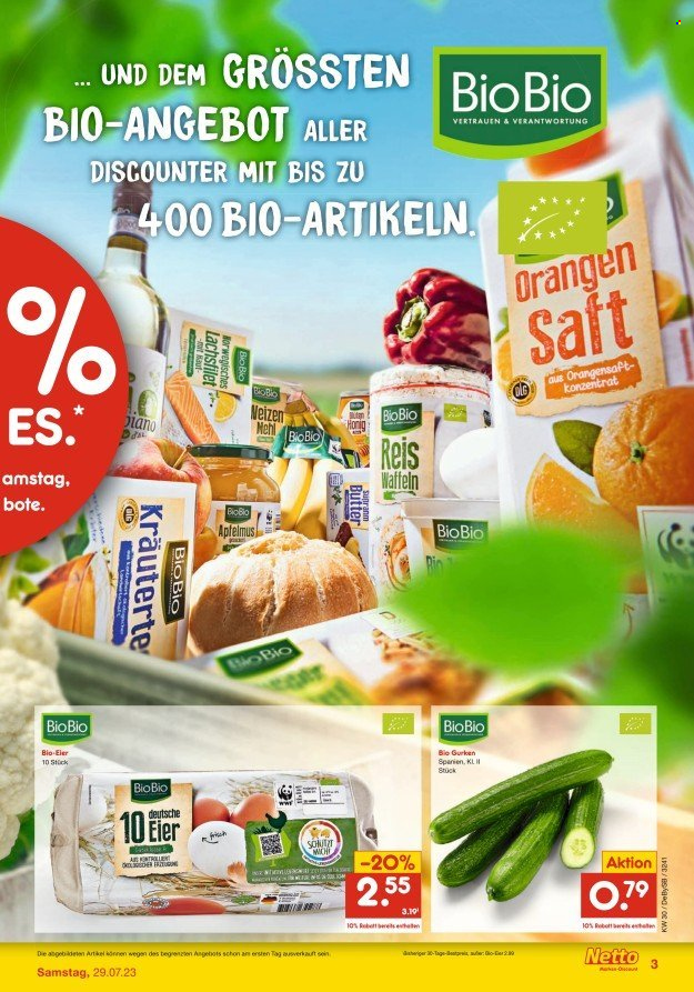 Netto Marken-Discount Prospekte  - 25.07.2023 - 29.07.2023. Seite 3