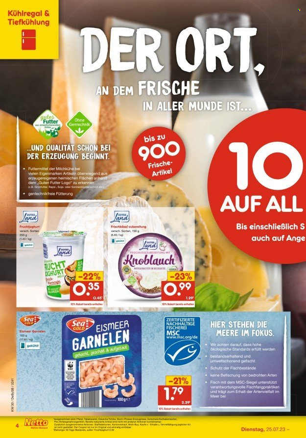 Netto Marken-Discount Prospekte  - 25.07.2023 - 29.07.2023. Seite 4