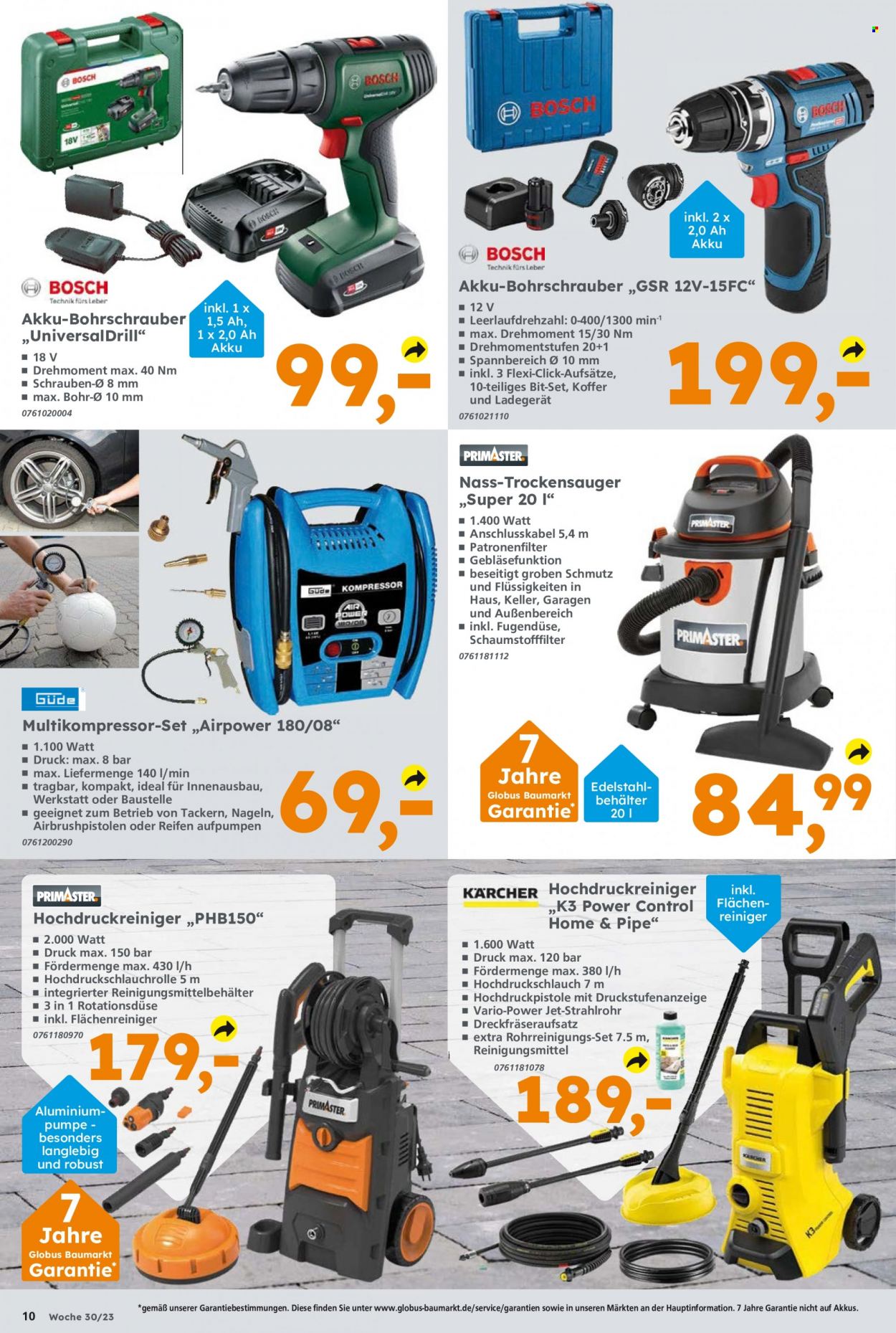 Globus Baumarkt Prospekte  - 24.07.2023 - 29.07.2023. Seite 10
