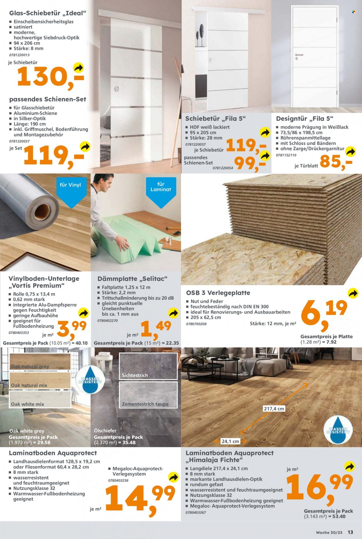 Globus Baumarkt Prospekte  - 24.07.2023 - 29.07.2023. Seite 13