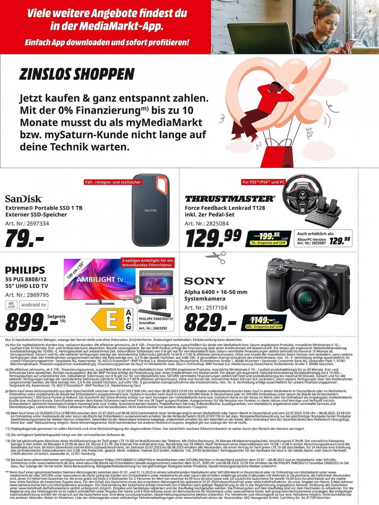 MediaMarkt Prospekte  - 22.07.2023 - 8.08.2023. Seite 2