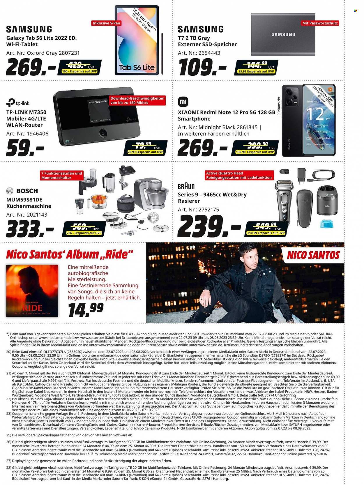 MediaMarkt Prospekte  - 22.07.2023 - 8.08.2023. Seite 4