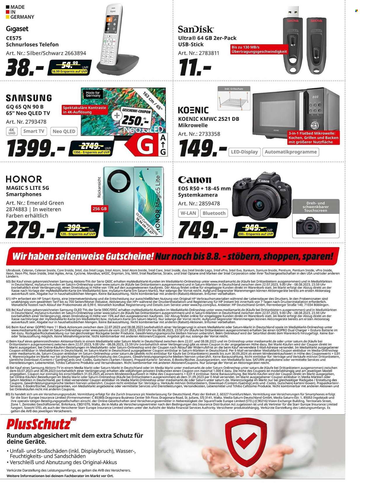 MediaMarkt Prospekte  - 22.07.2023 - 8.08.2023. Seite 12