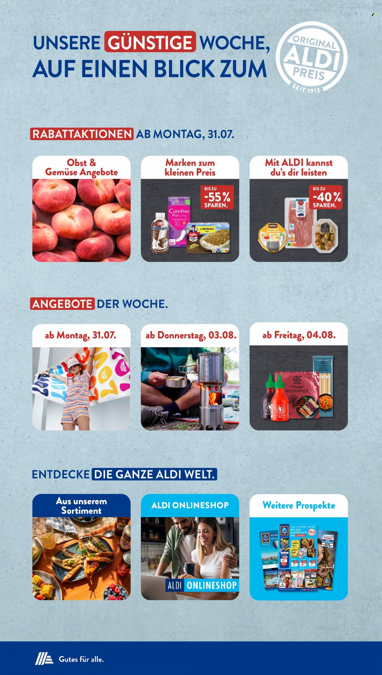 ALDI SÜD Prospekte  - 31.07.2023 - 5.08.2023. Seite 2
