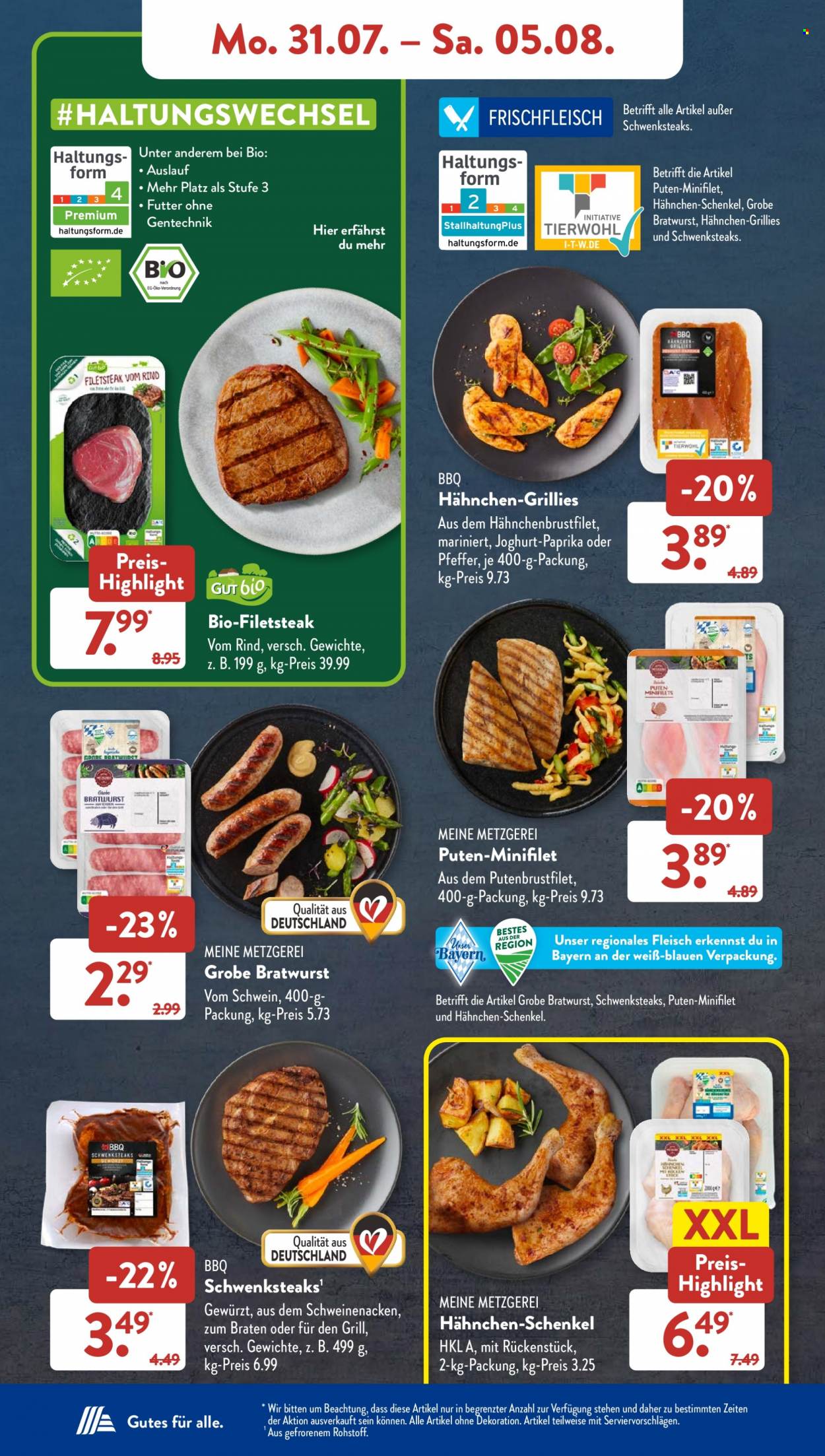 ALDI SÜD Prospekte  - 31.07.2023 - 5.08.2023. Seite 8