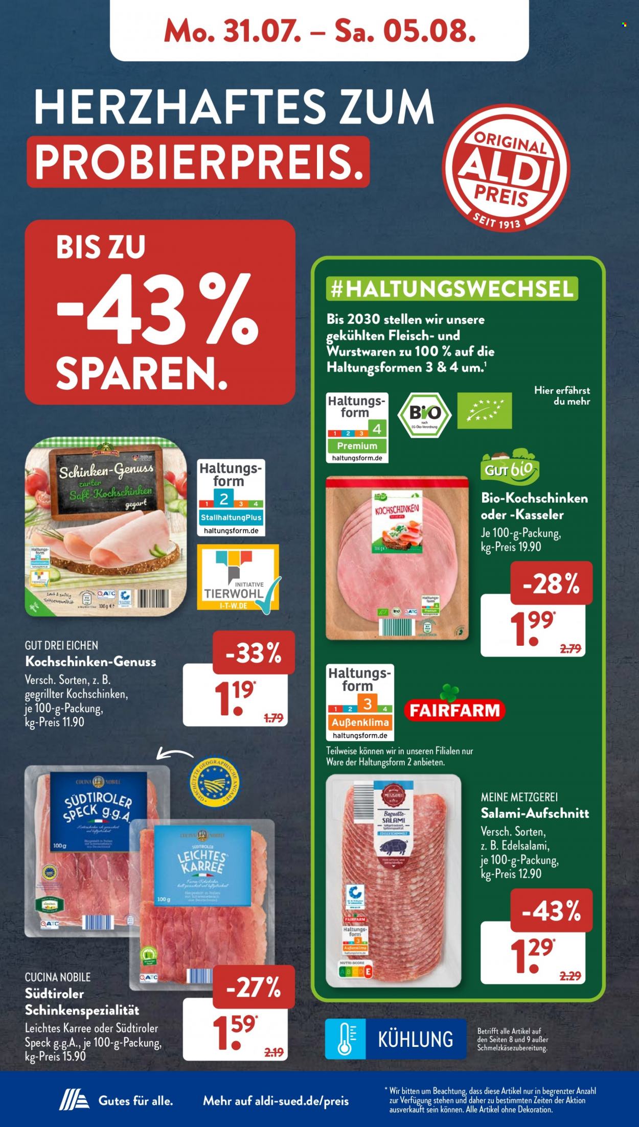 ALDI SÜD Prospekte  - 31.07.2023 - 5.08.2023. Seite 10