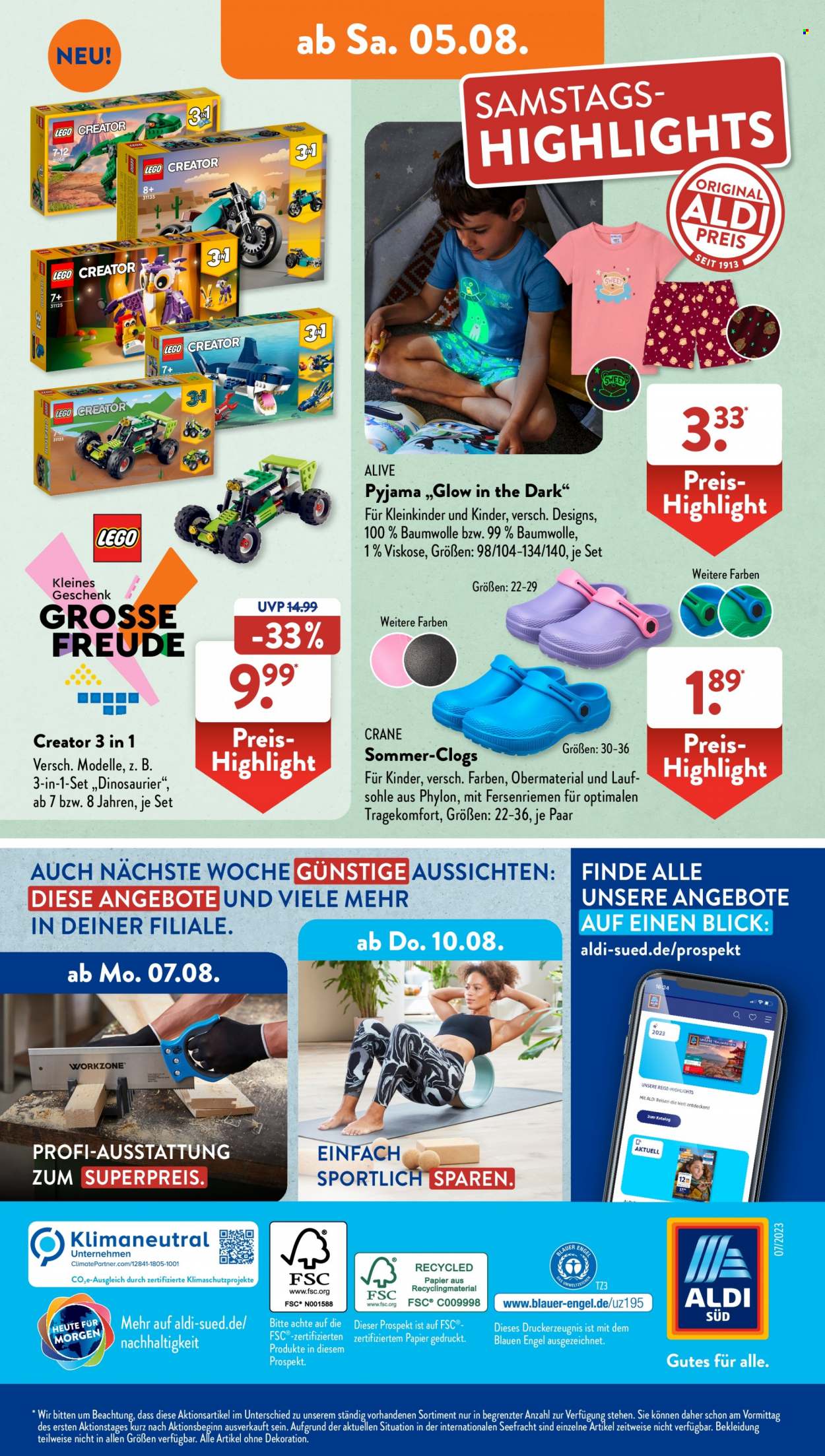 ALDI SÜD Prospekte  - 31.07.2023 - 5.08.2023. Seite 40