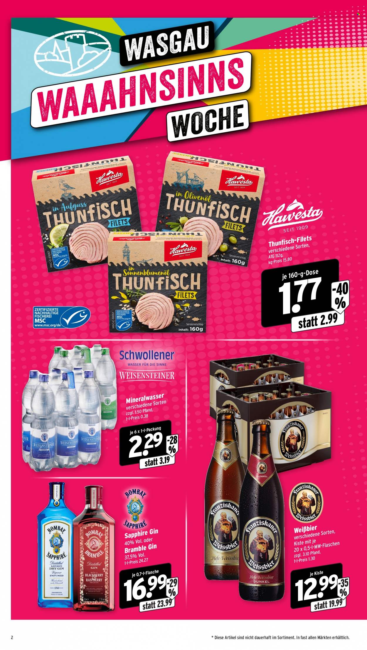 Wasgau Prospekte  - 24.07.2023 - 29.07.2023. Seite 2