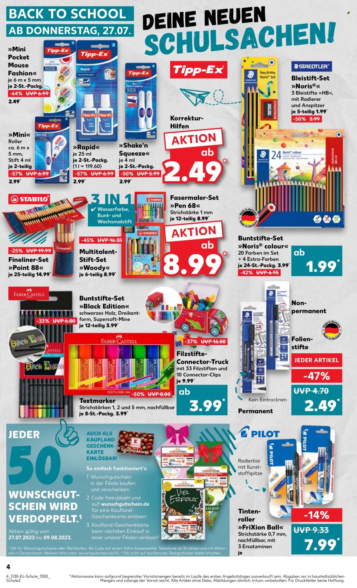 Kaufland Prospekte  - 27.07.2023 - 9.08.2023. Seite 4
