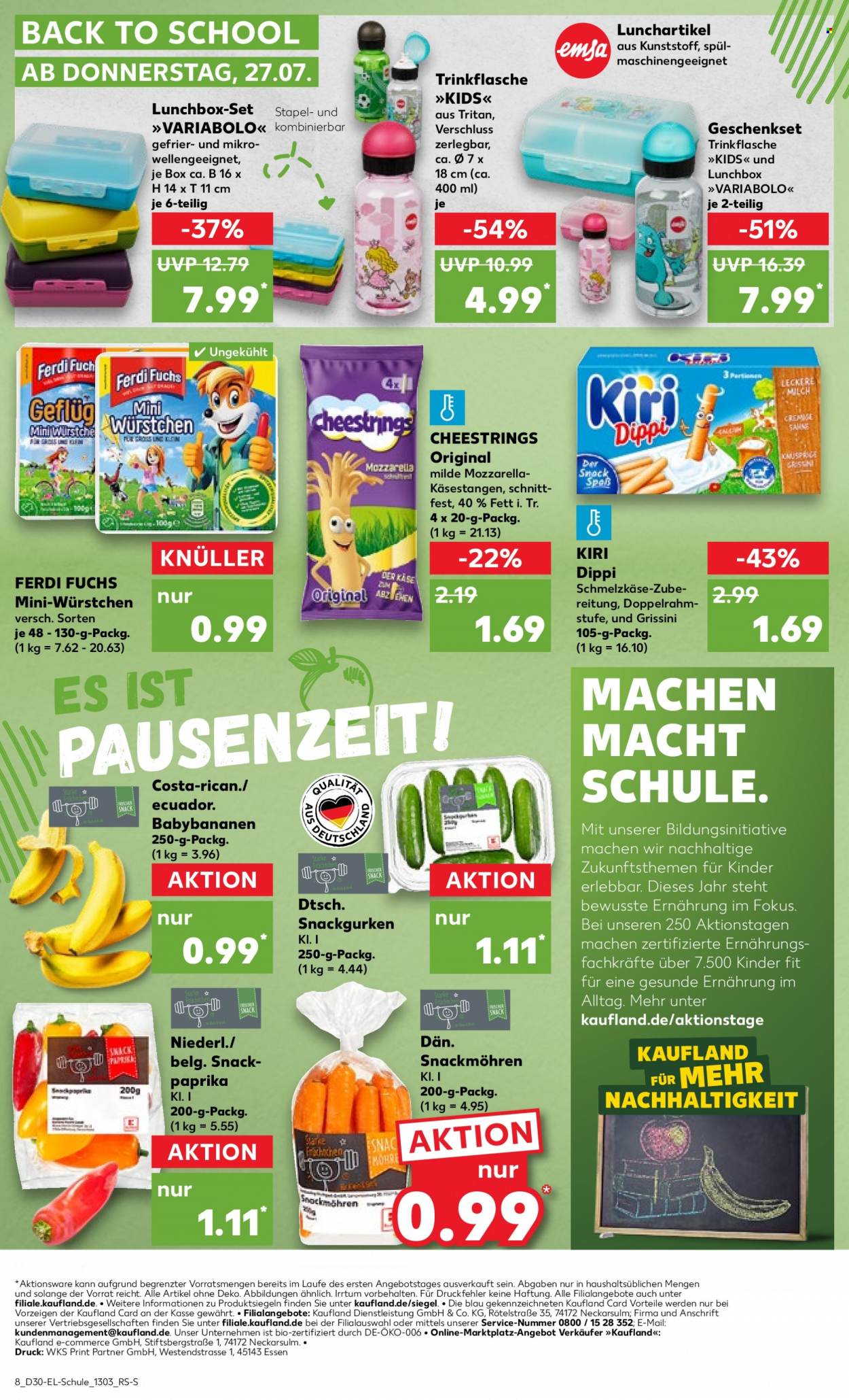 Kaufland Prospekte  - 27.07.2023 - 9.08.2023. Seite 8