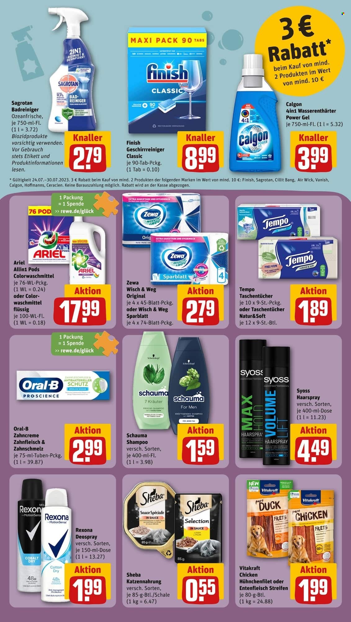 REWE Prospekte  - 24.07.2023 - 29.07.2023. Seite 18