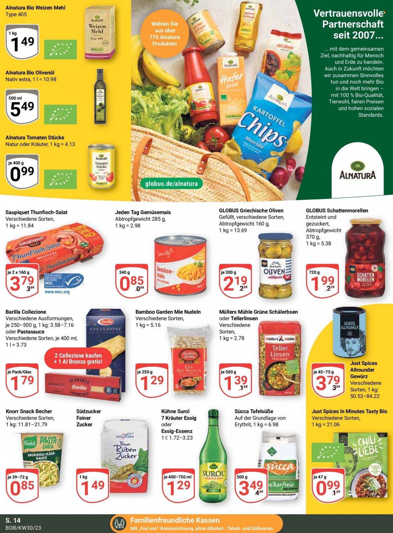Globus Prospekte  - 24.07.2023 - 29.07.2023. Seite 14