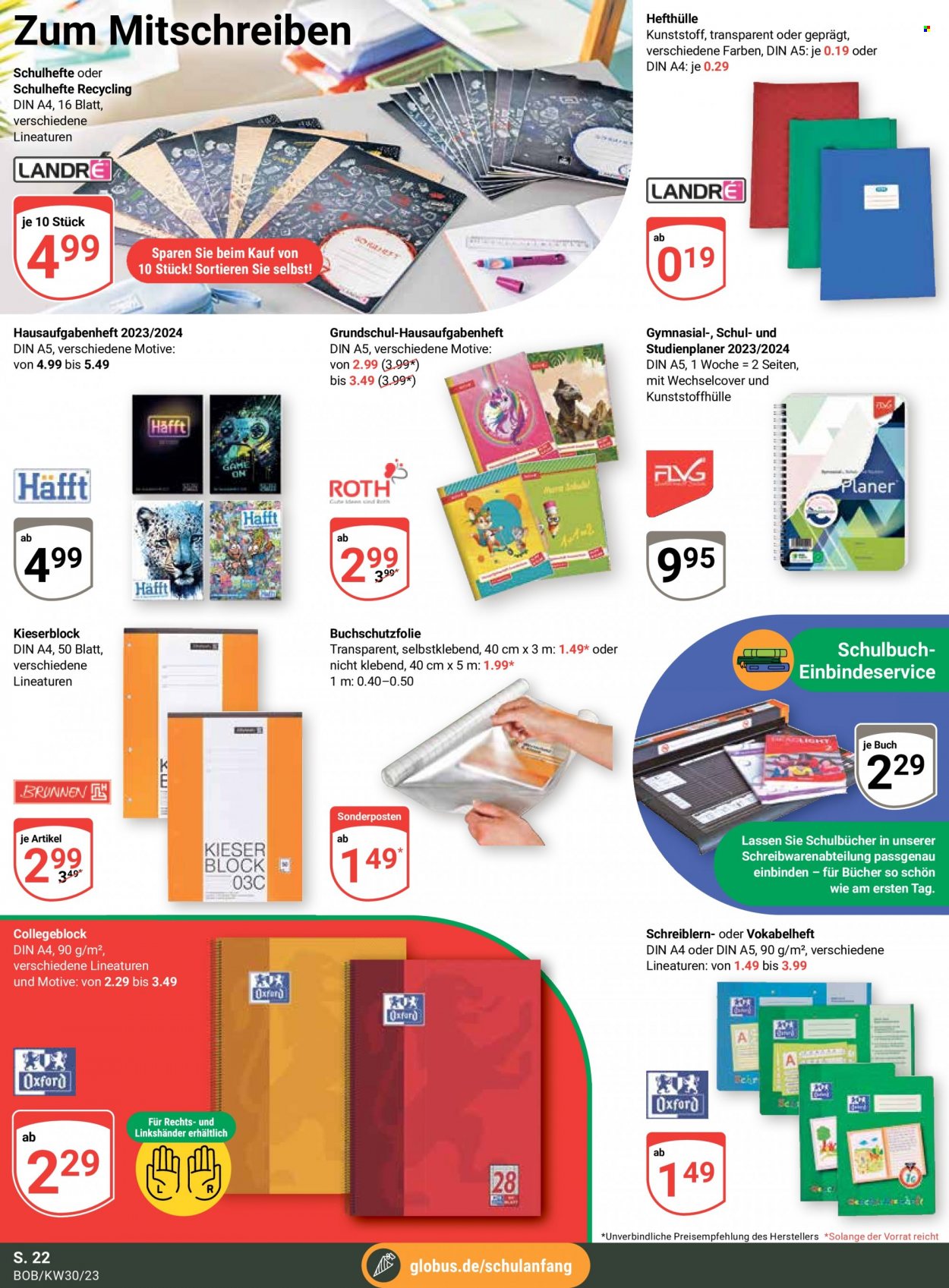 Globus Prospekte  - 24.07.2023 - 29.07.2023. Seite 22